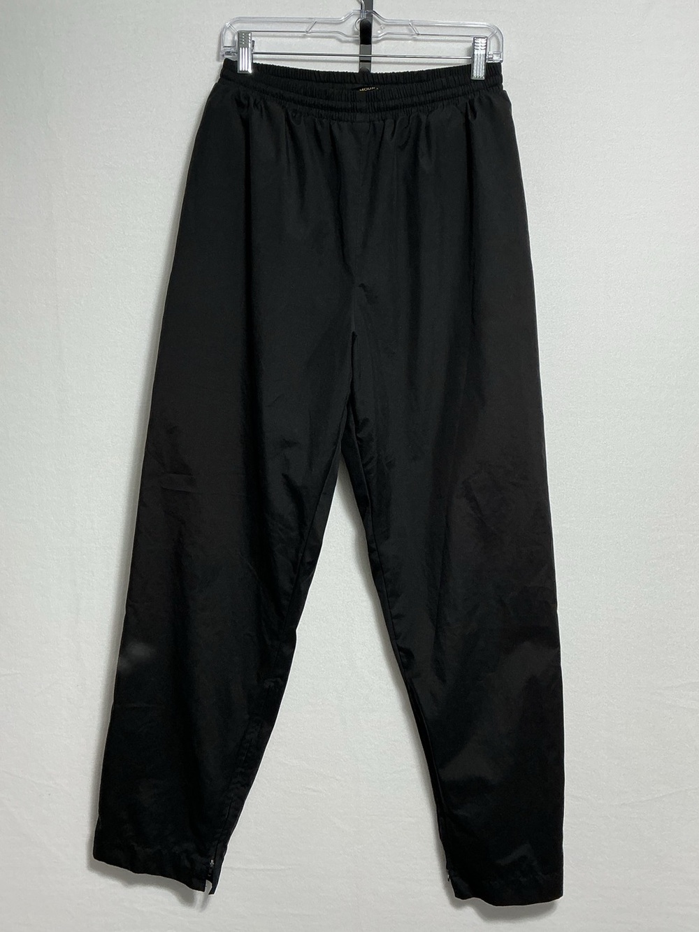 Sun Mountain Rain Pants Men’s M Black Waterproof Golf Full Zip Leg